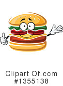 Cheeseburger Clipart #1355138 by Vector Tradition SM