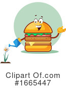 Cheeseburger Clipart #1665447 by Morphart Creations