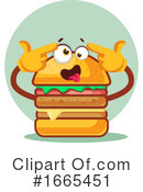 Cheeseburger Clipart #1665451 by Morphart Creations