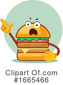 Cheeseburger Clipart #1665466 by Morphart Creations