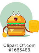 Cheeseburger Clipart #1665488 by Morphart Creations