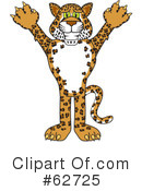 Cheetah Character Clipart #62725 by Mascot Junction