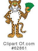 Cheetah Character Clipart #62861 by Mascot Junction