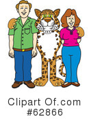 Cheetah Character Clipart #62866 by Mascot Junction