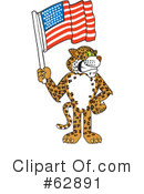 Cheetah Character Clipart #62891 by Mascot Junction