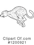 Cheetah Clipart #1200921 by Lal Perera