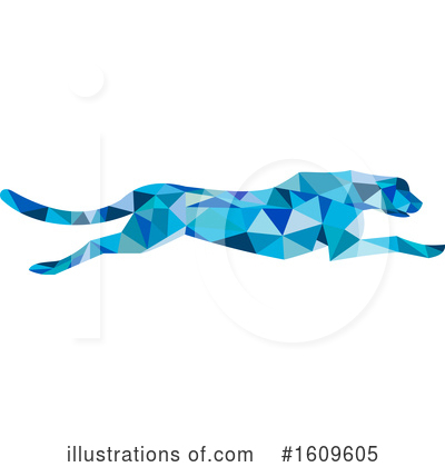 Royalty-Free (RF) Cheetah Clipart Illustration by patrimonio - Stock Sample #1609605