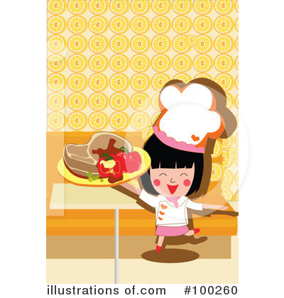 Royalty-Free (RF) Chef Clipart Illustration by mayawizard101 - Stock Sample #100260