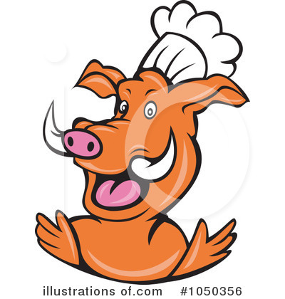 Pig Chef Clipart #1050356 by patrimonio