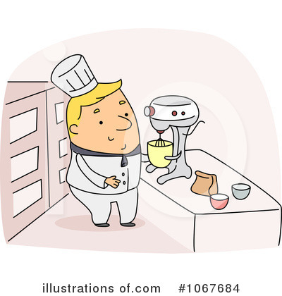 Royalty-Free (RF) Chef Clipart Illustration by BNP Design Studio - Stock Sample #1067684