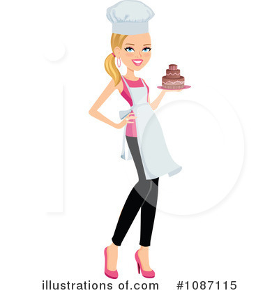 Royalty-Free (RF) Chef Clipart Illustration by Monica - Stock Sample #1087115