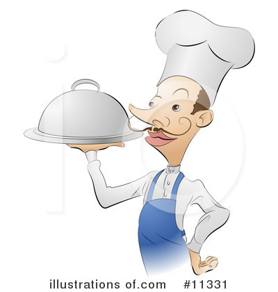 Royalty-Free (RF) Chef Clipart Illustration by AtStockIllustration - Stock Sample #11331