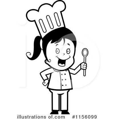 Royalty-Free (RF) Chef Clipart Illustration by Cory Thoman - Stock Sample #1156099