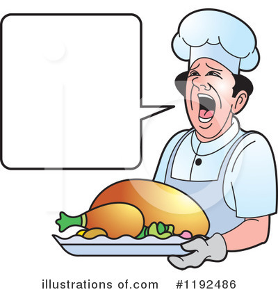 Roasted Chicken Clipart #1192486 by Lal Perera