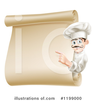 Royalty-Free (RF) Chef Clipart Illustration by AtStockIllustration - Stock Sample #1199000