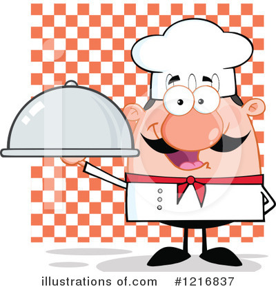 Royalty-Free (RF) Chef Clipart Illustration by Hit Toon - Stock Sample #1216837