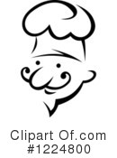 Chef Clipart #1224800 by Vector Tradition SM