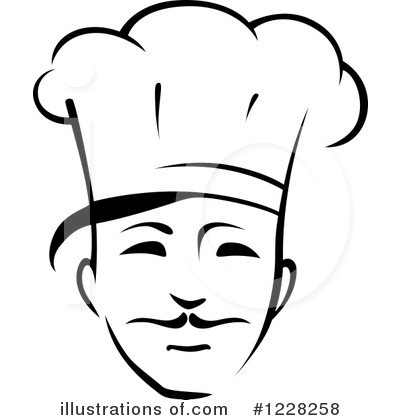 Royalty-Free (RF) Chef Clipart Illustration by Vector Tradition SM - Stock Sample #1228258