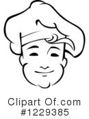 Chef Clipart #1229385 by Vector Tradition SM