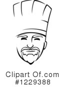 Chef Clipart #1229388 by Vector Tradition SM