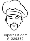 Chef Clipart #1229389 by Vector Tradition SM