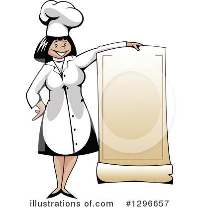 Royalty-Free (RF) Chef Clipart Illustration by Vector Tradition SM - Stock Sample #1296657
