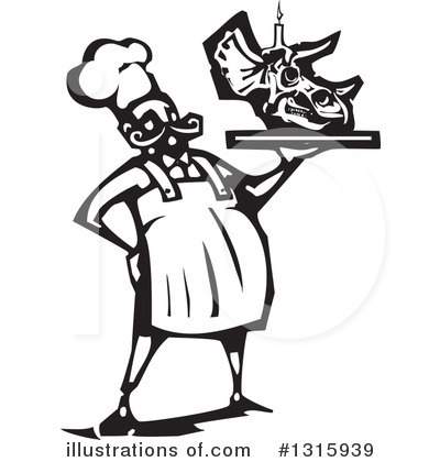 Royalty-Free (RF) Chef Clipart Illustration by xunantunich - Stock Sample #1315939
