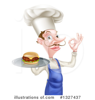 Burger Clipart #1327437 by AtStockIllustration