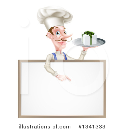 Royalty-Free (RF) Chef Clipart Illustration by AtStockIllustration - Stock Sample #1341333