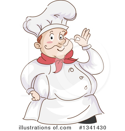 Royalty-Free (RF) Chef Clipart Illustration by BNP Design Studio - Stock Sample #1341430