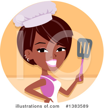 Royalty-Free (RF) Chef Clipart Illustration by Monica - Stock Sample #1383589