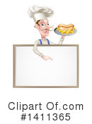 Chef Clipart #1411365 by AtStockIllustration