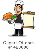 Chef Clipart #1420888 by Vector Tradition SM