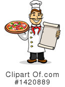 Chef Clipart #1420889 by Vector Tradition SM