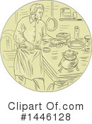 Chef Clipart #1446128 by patrimonio