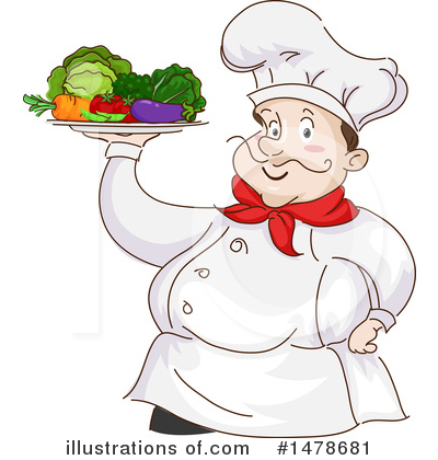 Royalty-Free (RF) Chef Clipart Illustration by BNP Design Studio - Stock Sample #1478681