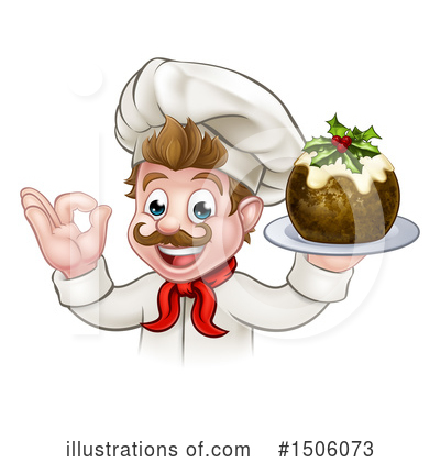 Christmas Pudding Clipart #1506073 by AtStockIllustration