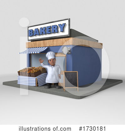 Royalty-Free (RF) Chef Clipart Illustration by KJ Pargeter - Stock Sample #1730181