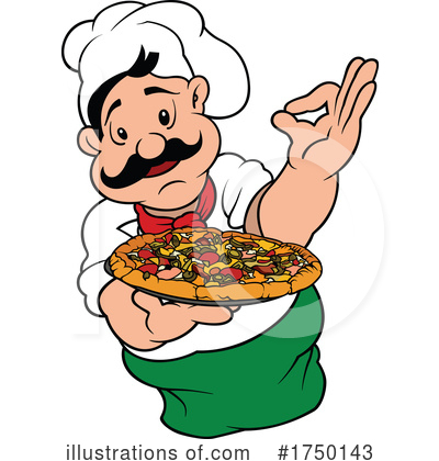 Pizza Clipart #1750143 by dero