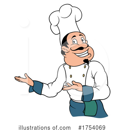 Royalty-Free (RF) Chef Clipart Illustration by dero - Stock Sample #1754069