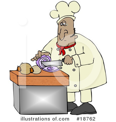 Royalty-Free (RF) Chef Clipart Illustration by djart - Stock Sample #18762