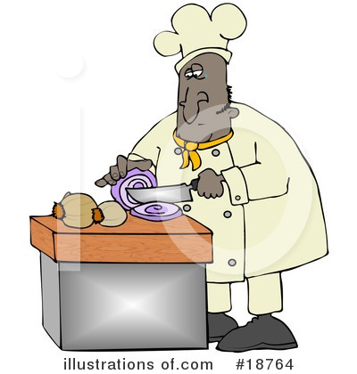 Royalty-Free (RF) Chef Clipart Illustration by djart - Stock Sample #18764