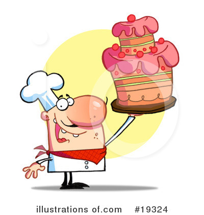 Royalty-Free (RF) Chef Clipart Illustration by Hit Toon - Stock Sample #19324
