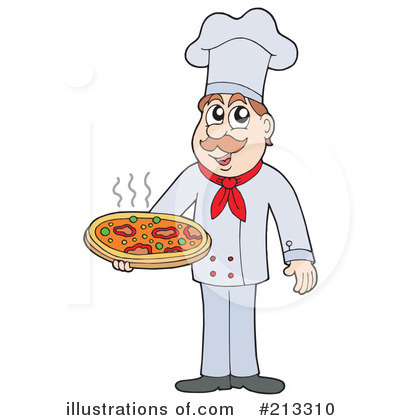 Royalty-Free (RF) Chef Clipart Illustration by visekart - Stock Sample #213310