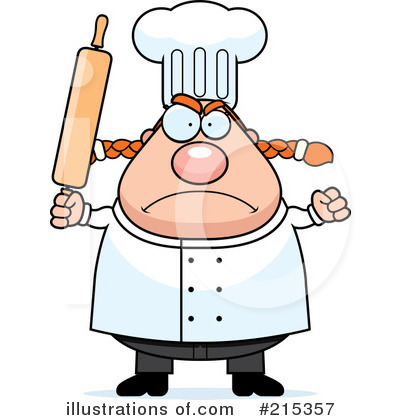 Royalty-Free (RF) Chef Clipart Illustration by Cory Thoman - Stock Sample #215357