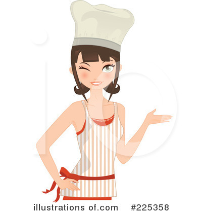 Royalty-Free (RF) Chef Clipart Illustration by Melisende Vector - Stock Sample #225358