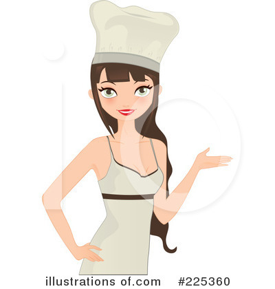 Royalty-Free (RF) Chef Clipart Illustration by Melisende Vector - Stock Sample #225360