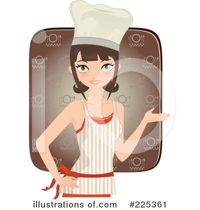Royalty-Free (RF) Chef Clipart Illustration by Melisende Vector - Stock Sample #225361