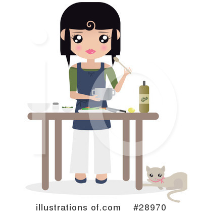 Chef Clipart #28970 by Melisende Vector