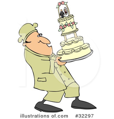 Wedding Cake Clipart #32297 by djart
